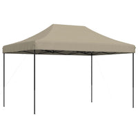 Tenda da Festa Pieghevole Pop-Up Tortora 410x279x315 cm 4005010