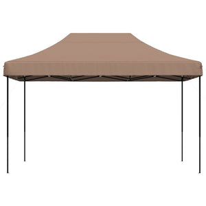 Tenda da Festa Pieghevole Pop-Up Marrone 410x279x315 cm