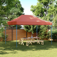 Tenda da Festa Pieghevole Pop-Up Terracotta 410x279x315 cm 4005013