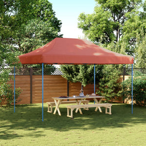 Tenda da Festa Pieghevole Pop-Up Terracotta 410x279x315 cm 4005013