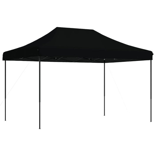 Tenda da Festa Pieghevole Pop-Up Nero 410x279x315 cm