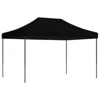 Tenda da Festa Pieghevole Pop-Up Nero 410x279x315 cm