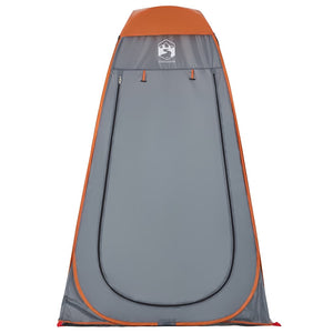 Tenda Privacy Pop-Up Grigio e Arancione Impermeabile 4004136