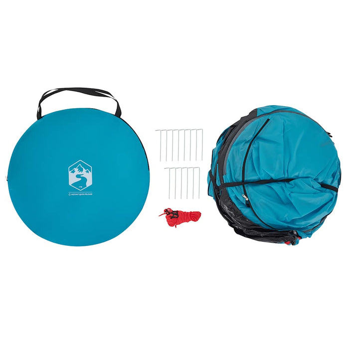 Tenda Privacy Pop-Up Blu Impermeabile