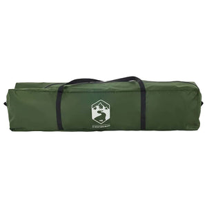 Tenda a Cupola da Campeggio 5 Persone Verde a Rilascio Rapido