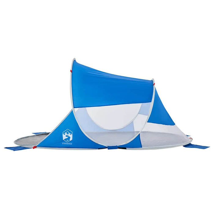Tenda da Spiaggia Pop-Up Azzurra Impermeabile 4004149
