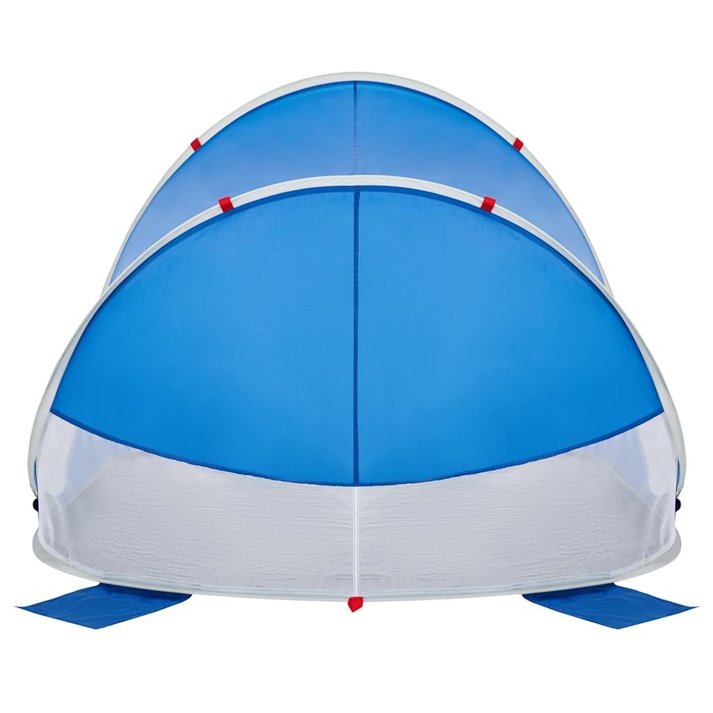 Tenda da Spiaggia Pop-Up Azzurra Impermeabile 4004149