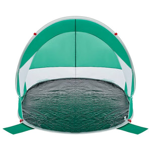 Tenda da Spiaggia Pop-Up Verde Mare Impermeabile 4004150