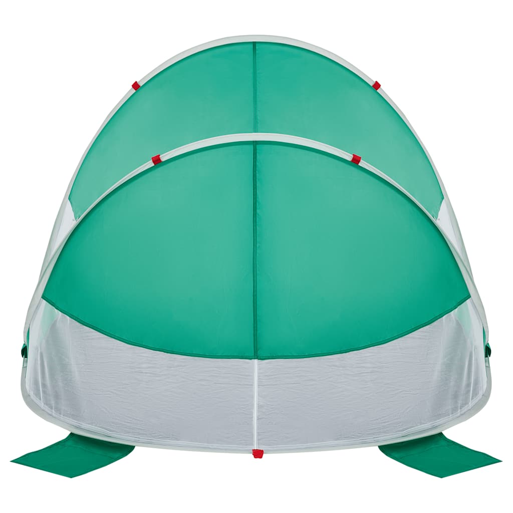 Tenda da Spiaggia Pop-Up Verde Mare Impermeabile