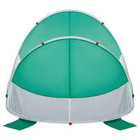 Tenda da Spiaggia Pop-Up Verde Mare Impermeabile