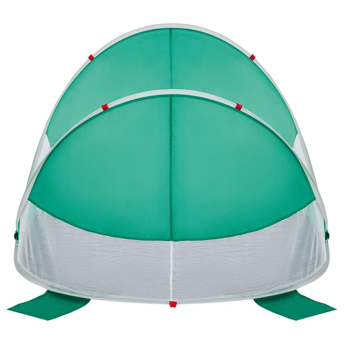 Tenda da Spiaggia Pop-Up Verde Mare Impermeabile