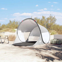 Tenda da Spiaggia Pop-Up Grigia Impermeabile