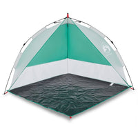 Tenda da Spiaggia Verde Rilascio Rapido Impermeabile 4004153