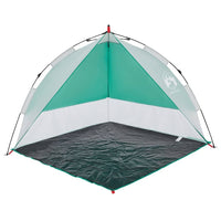Tenda da Spiaggia Verde Rilascio Rapido Impermeabile 4004153