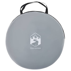 Tenda da Spiaggia Pop-Up Grigia Impermeabile