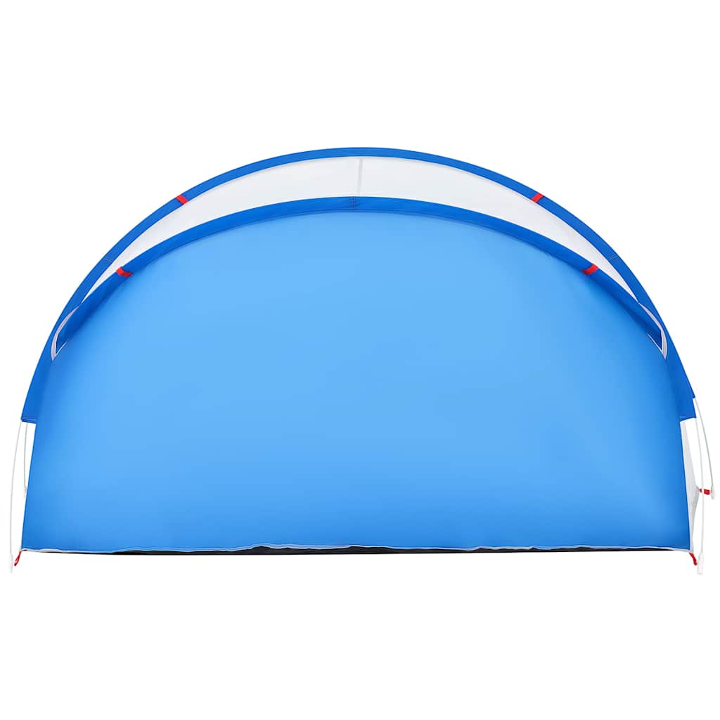 Tenda da Spiaggia 2 Persone Pop-Up Azzurra Impermeabile