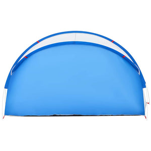 Tenda da Spiaggia 2 Persone Pop-Up Azzurra Impermeabile