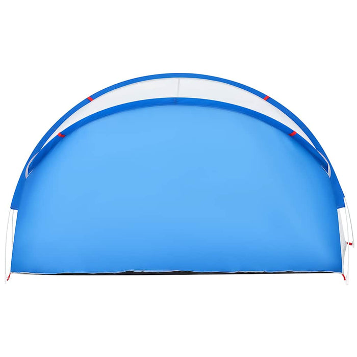 Tenda da Spiaggia 2 Persone Pop-Up Azzurra Impermeabile