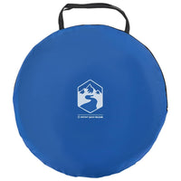 Tenda da Spiaggia 2 Persone Pop-Up Azzurra Impermeabile