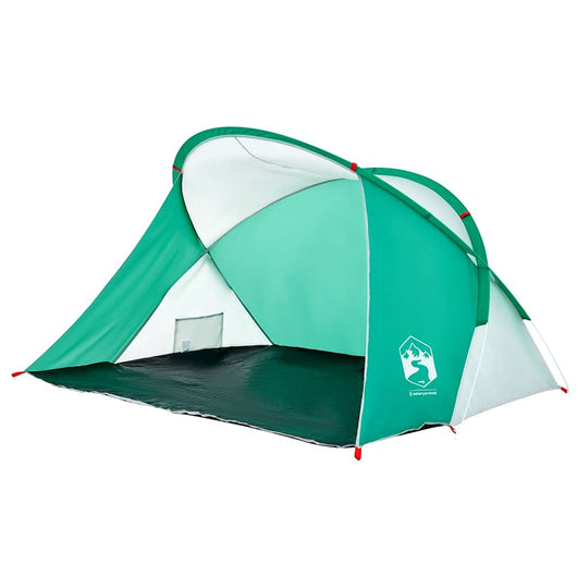 Tenda da Spiaggia 2 Persone Pop-Up Verde Mare Impermeabile 4004159