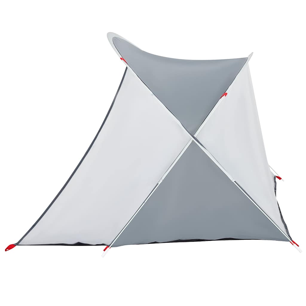 Tenda da Spiaggia 2 Persone Pop-Up Grigia Impermeabile 4004160