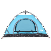 Tenda da Campeggio 2 Persone Blu a Rilascio Rapido 4004162