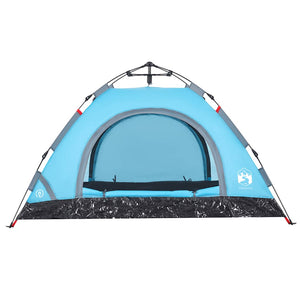 Tenda da Campeggio 2 Persone Blu a Rilascio Rapido 4004162