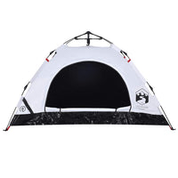 Tenda 2 Persone Bianca in Tessuto Oscurante a Rilascio Rapido 4004164