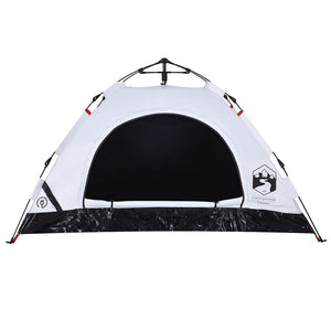 Tenda 2 Persone Bianca in Tessuto Oscurante a Rilascio Rapido 4004164