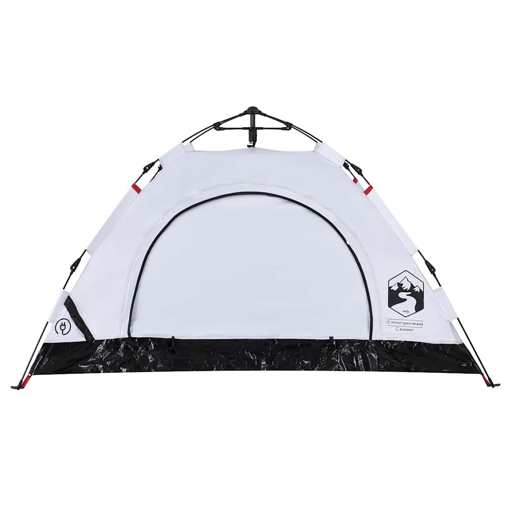 Tenda 2 Persone Bianca in Tessuto Oscurante a Rilascio Rapido 4004164