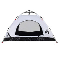 Tenda 2 Persone Bianca in Tessuto Oscurante a Rilascio Rapido 4004164