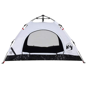 Tenda 2 Persone Bianca in Tessuto Oscurante a Rilascio Rapido 4004164