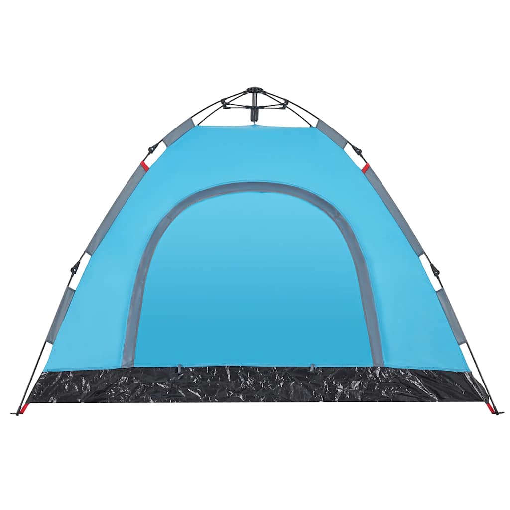 Tenda da Campeggio 3 Persone Blu a Rilascio Rapido 4004166