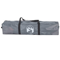 Tenda Campeggio 3 Persone Grigio e Arancione a Rilascio Rapido