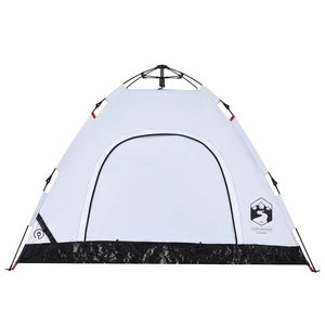 Tenda 3 Persone Bianca in Tessuto Oscurante a Rilascio Rapido 4004168