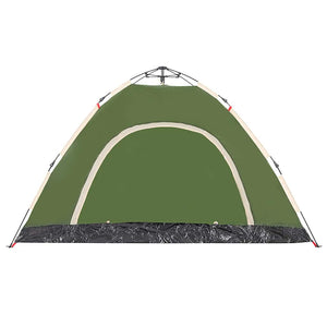 Tenda da Campeggio 4 Persone Verde a Rilascio Rapido 4004169