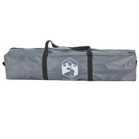 Tenda Campeggio 4 Persone Grigio e Arancione a Rilascio Rapido