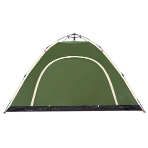 Tenda da Campeggio 5 Persone Verde a Rilascio Rapido 4004173