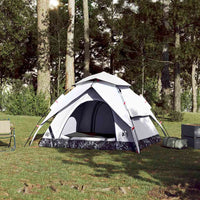 Tenda 3 Persone Bianca in Tessuto Oscurante a Rilascio Rapido 4004180