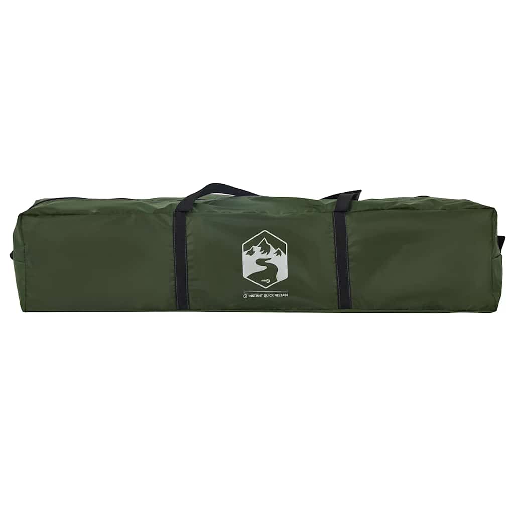 Tenda a Cupola da Campeggio 4 Persone Verde a Rilascio Rapido 4004181