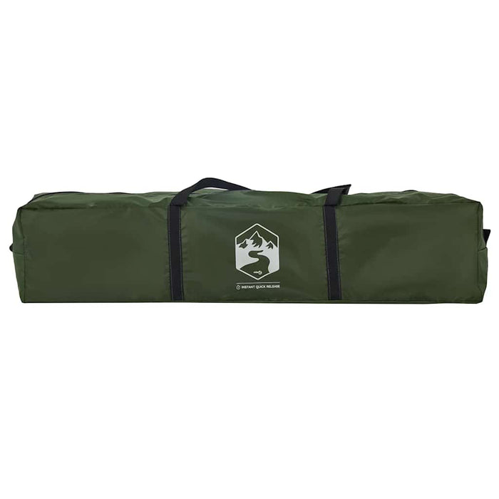 Tenda a Cupola da Campeggio 4 Persone Verde a Rilascio Rapido 4004181