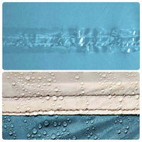 Tenda a Cupola da Campeggio 5 Persone Blu a Rilascio Rapido