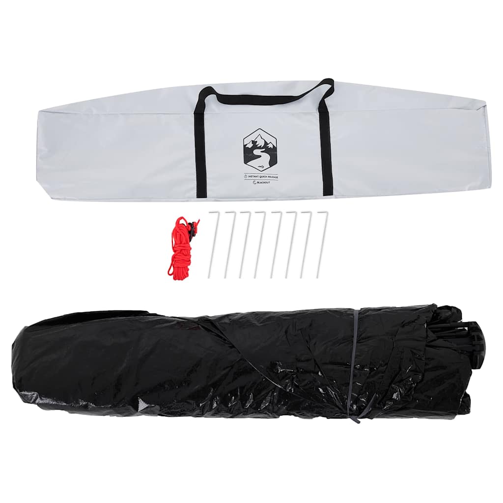 Tenda 5 Persone Bianca in Tessuto Oscurante a Rilascio Rapido