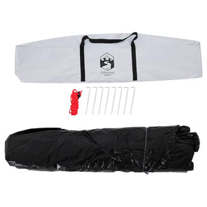 Tenda 5 Persone Bianca in Tessuto Oscurante a Rilascio Rapido