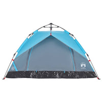 Tenda a Cupola da Campeggio 2 Persone Blu a Rilascio Rapido 4004190