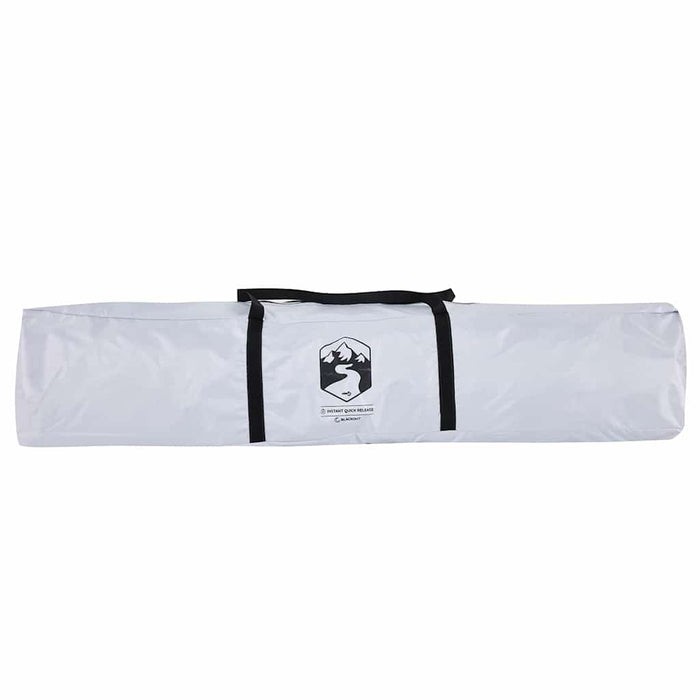 Tenda 2 Persone Bianca in Tessuto Oscurante a Rilascio Rapido