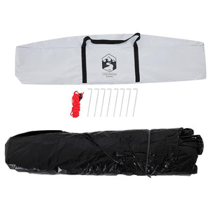 Tenda 2 Persone Bianca in Tessuto Oscurante a Rilascio Rapido