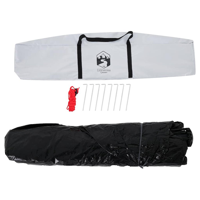 Tenda 3 Persone Bianca in Tessuto Oscurante a Rilascio Rapido