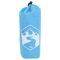 Poncho Antipioggia con Cappuccio Design 2 in 1 Blu 223x145 cm