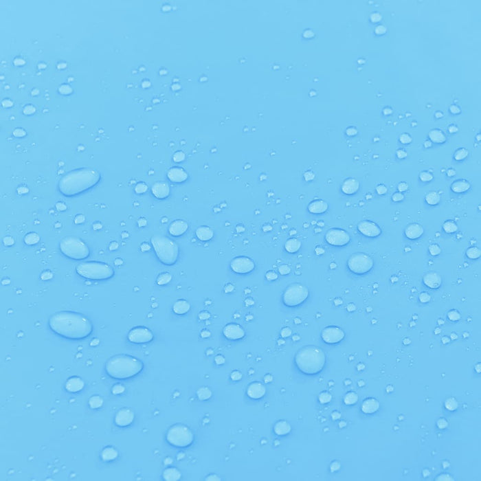 Poncho Antipioggia con Cappuccio Design 2 in 1 Blu 223x145 cm